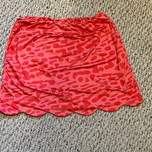 Katherine Way Skort, Scallop Hem